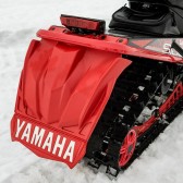 RED SRVIPER COLORED SNOW FLAP